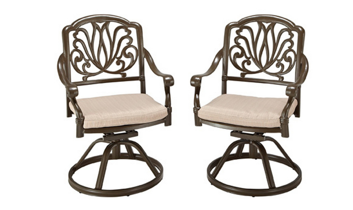 Capri Outdoor Swivel Rocking Chair By Homestyles