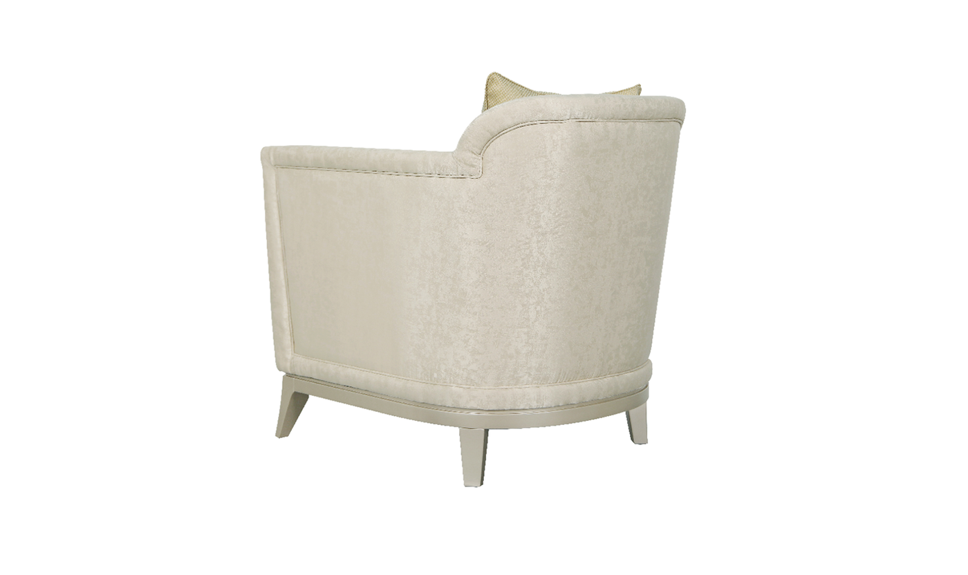 Caradome Fabric Armchair in Beige