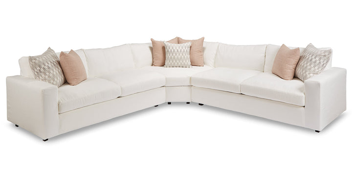 Melissa Carlton 2 Pieces Sectional Sofa in Fabric