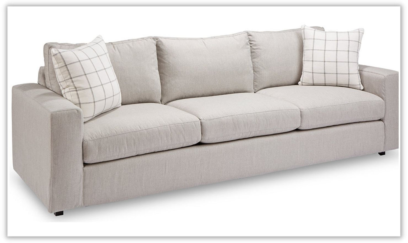 Carlton Sofa Slipcover in Fabric (Without Skirt)