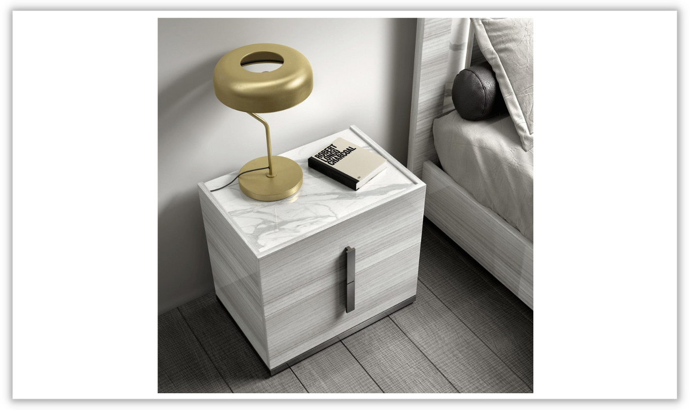 Carrara Bedroom Set with LED Lights
