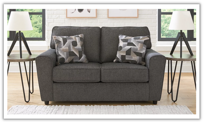 Cascilla Polyester Loveseat with Removable Cushions