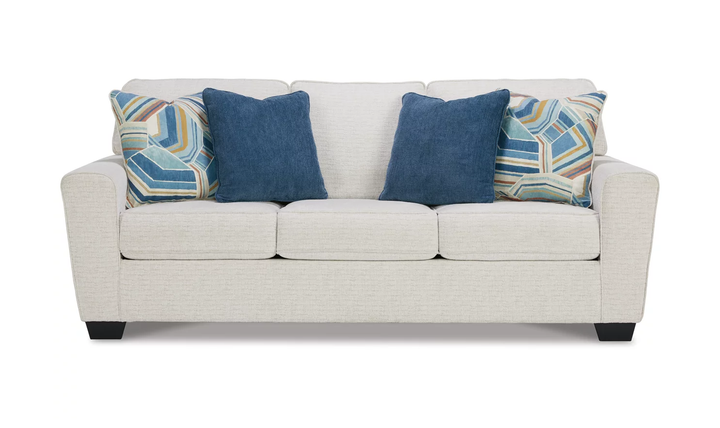 Cashton Queen Fabric Sofa Sleeper with Memory Foam Mattress