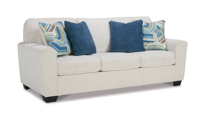 Cashton Queen Fabric Sofa Sleeper with Memory Foam Mattress