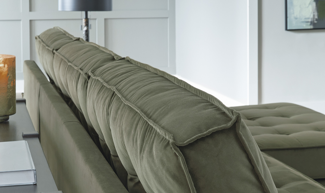 Modern Heritage Caspian-Town 2-Piece Sectional with Chaise