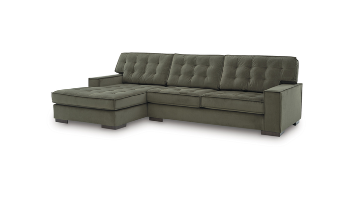 Modern Heritage Caspian-Town 2-Piece Sectional with Chaise