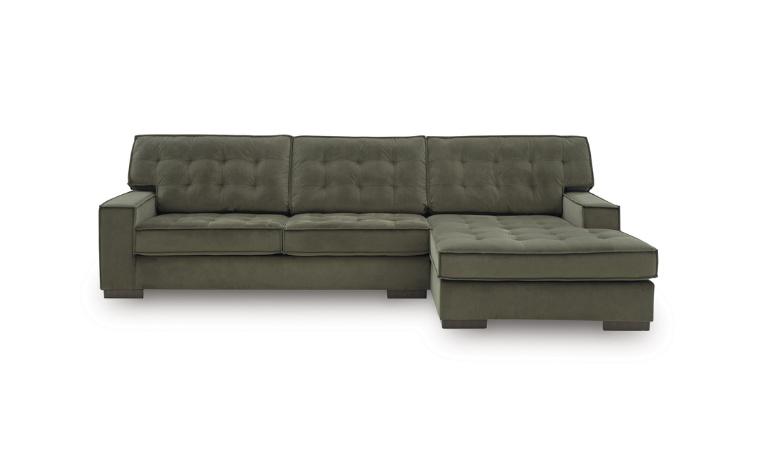 Modern Heritage Caspian-Town 2-Piece Sectional with Chaise