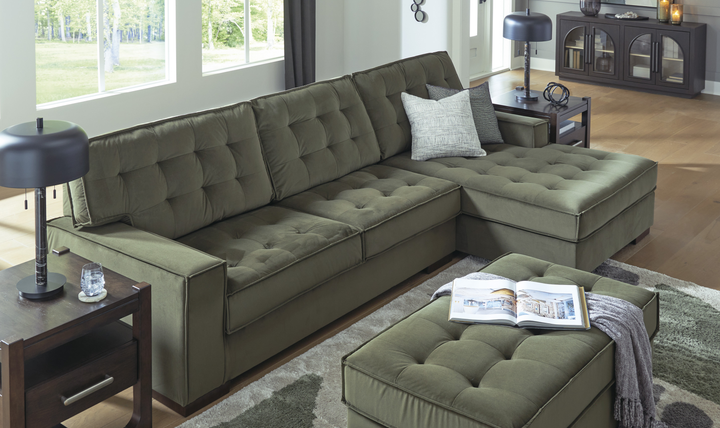 Modern Heritage Caspian-Town 2-Piece Sectional with Chaise