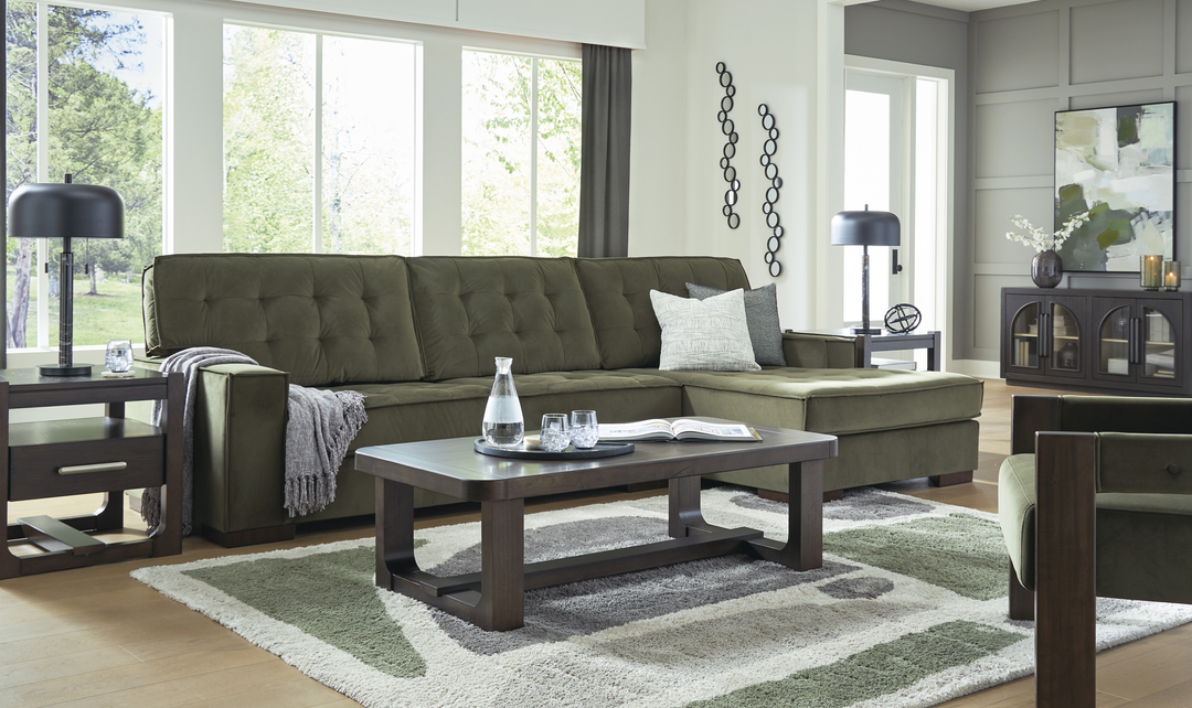 Modern Heritage Caspian-Town 2-Piece Sectional with Chaise