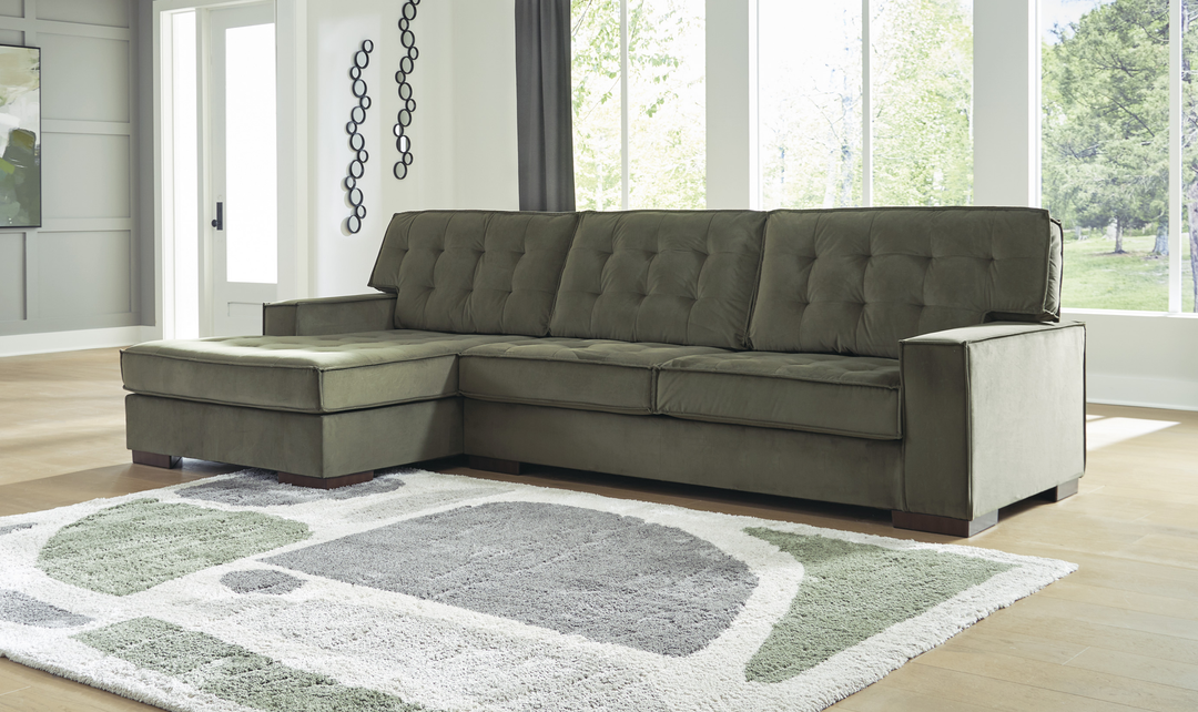 Modern Heritage Caspian-Town 2-Piece Sectional with Chaise