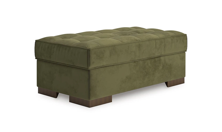 Modern Heritage Caspian Town Fabric Oversized Accent Ottoman | Jennifer Furniture