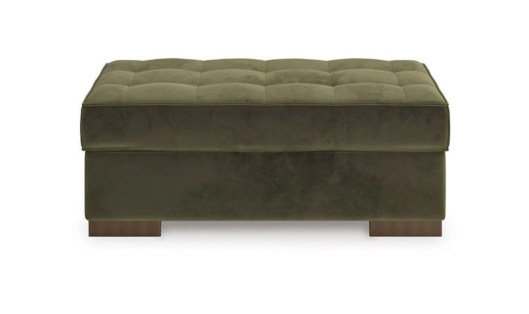 Modern Heritage Caspian Town Fabric Oversized Accent Ottoman | Jennifer Furniture