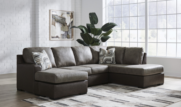 Modern Heritage Castille Way 2-Piece Sectional Sofa with Chaise - Jennifer Furniture