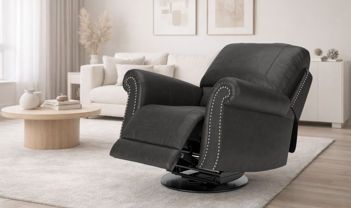 Modern Heritage Chasemore Swivel Glider Recliner - Jennifer Furniture