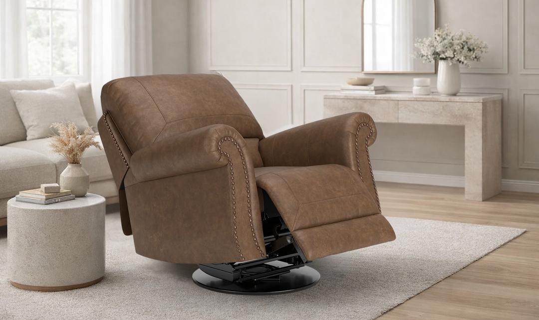 Modern Heritage Chasemore Swivel Glider Recliner - Jennifer Furniture