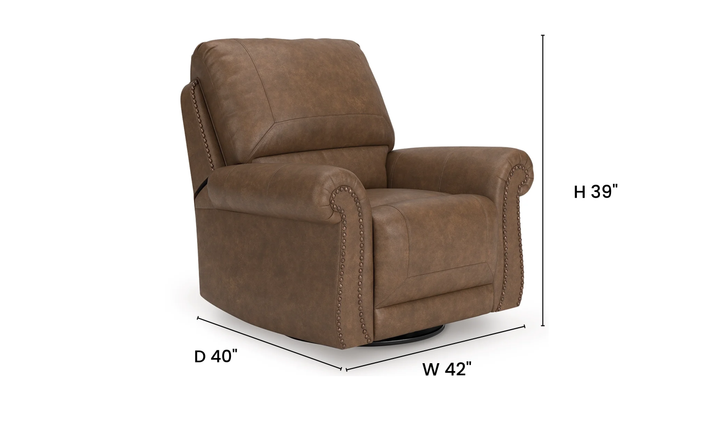 Modern Heritage Chasemore Swivel Glider Recliner - Jennifer Furniture