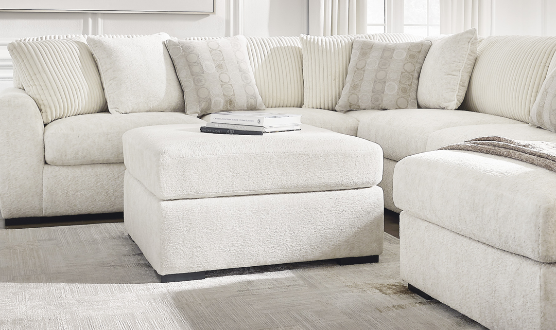 Modern Heritage Chessington Oversized Accent Ottoman- Jennifer Furniture