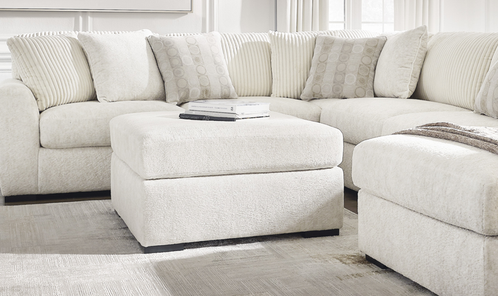 Modern Heritage Chessington Oversized Accent Ottoman- Jennifer Furniture