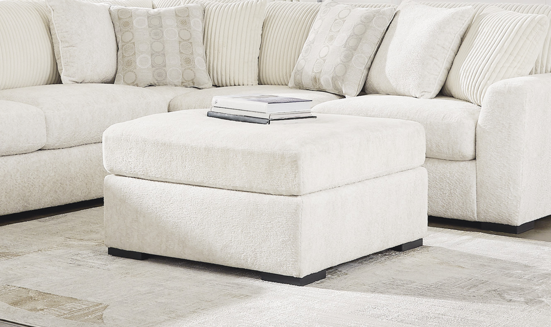 Modern Heritage Chessington Oversized Accent Ottoman- Jennifer Furniture