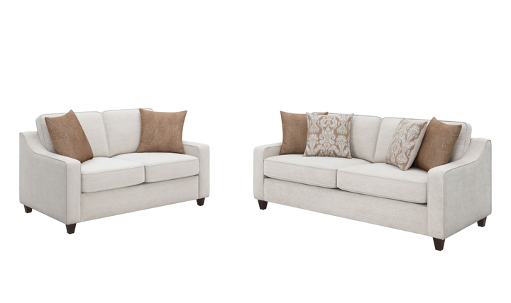 Christine Stationary Fabric Living Room Set -Jenifer Furniture