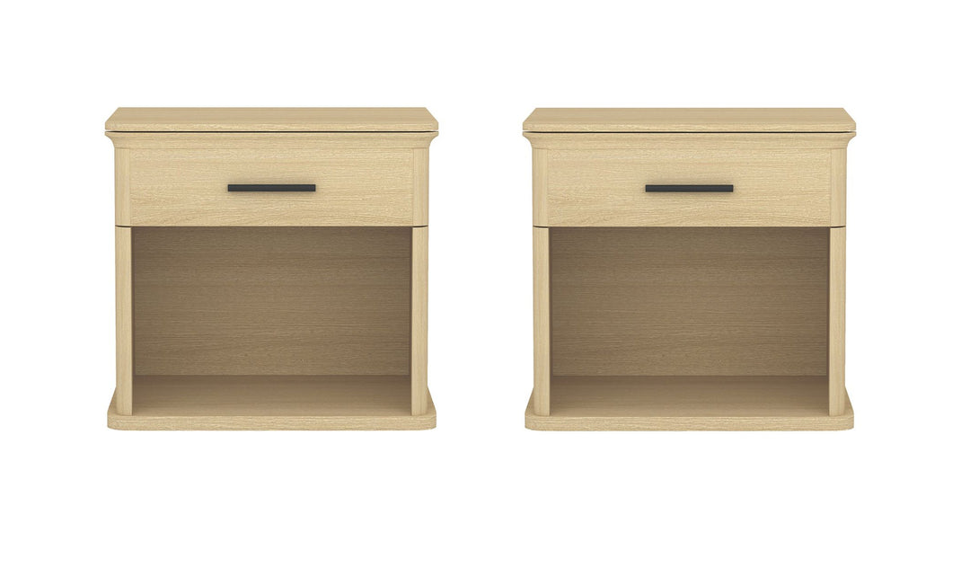 Manhattan Comfort Clifford Nightstand With One Drawer-Jennifer Furniture