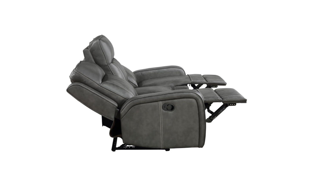 Coaster Raelynn Upholstered Track Arm Motion Sofa