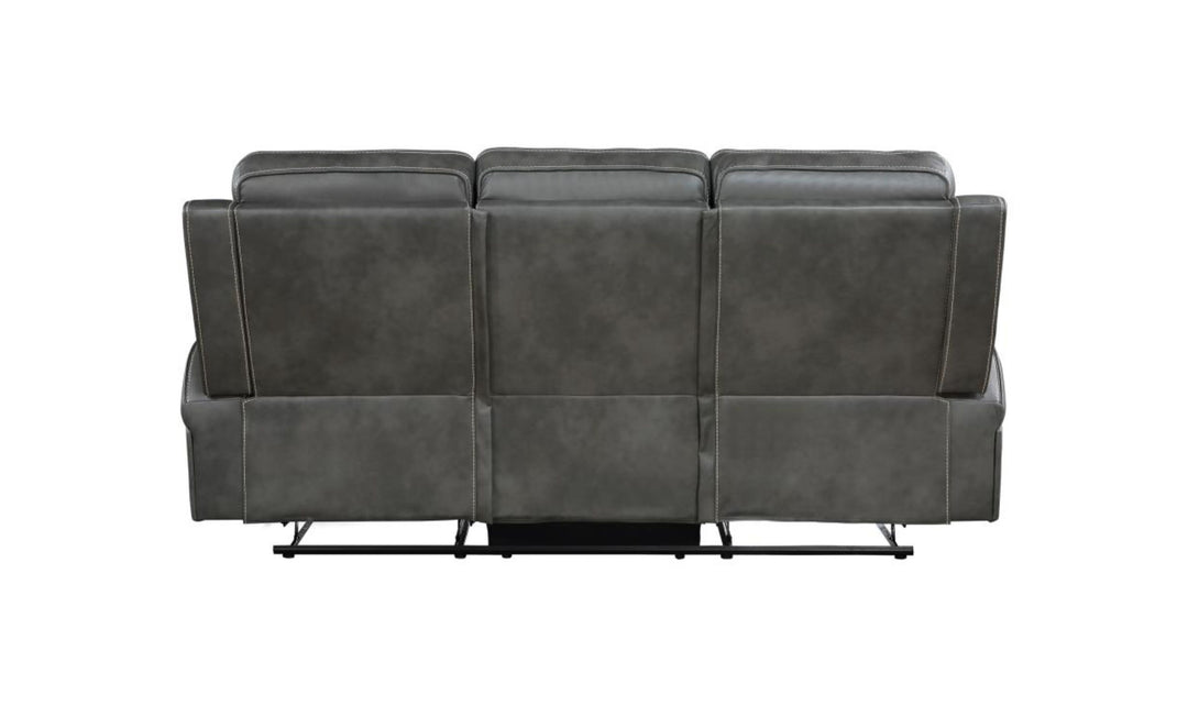 Coaster Raelynn Upholstered Track Arm Motion Sofa