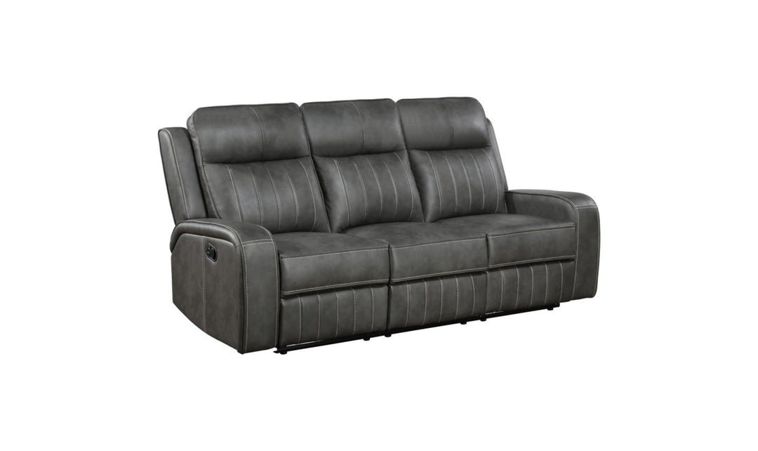 Coaster Raelynn Upholstered Track Arm Motion Sofa