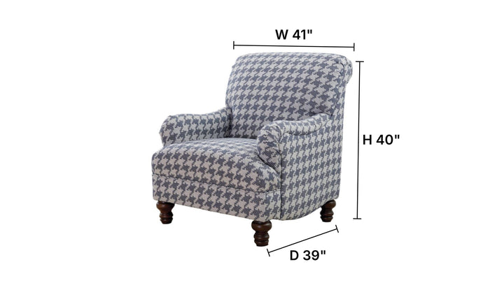 Coaster Furniture Gwen Stationary Fabric Living Room Set-Jennifer Furniture