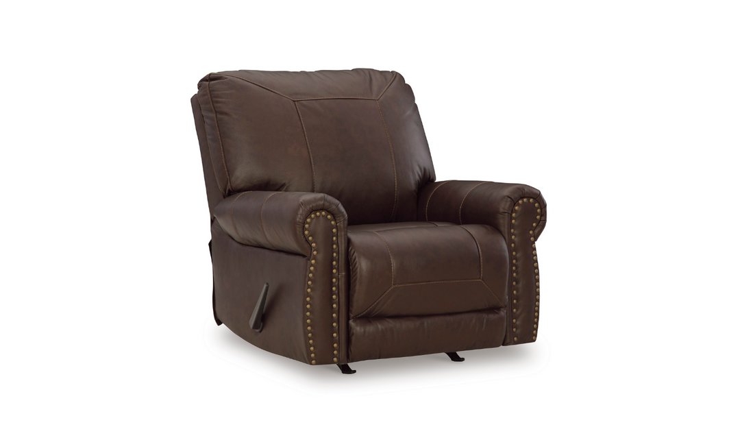 Modern Heritage Colleton Dark Brown Leather Living Room Set