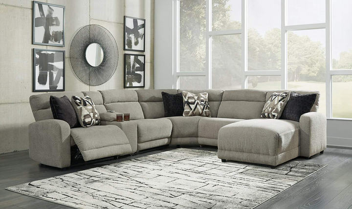 Colleyville 6-Piece Power Reclining Sectional with Chaise