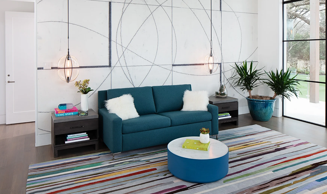 American Leather Comfort Sleeper Bryson With Track Arms - Jenniifer Furniture