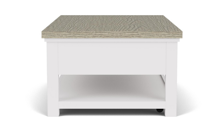 Cora Large Coffee Table with Two Drawer