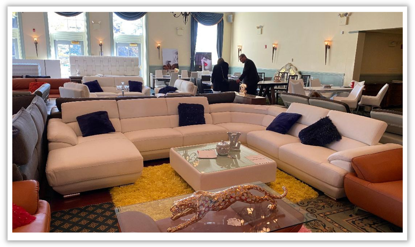 Corde Sectional Sofa in White