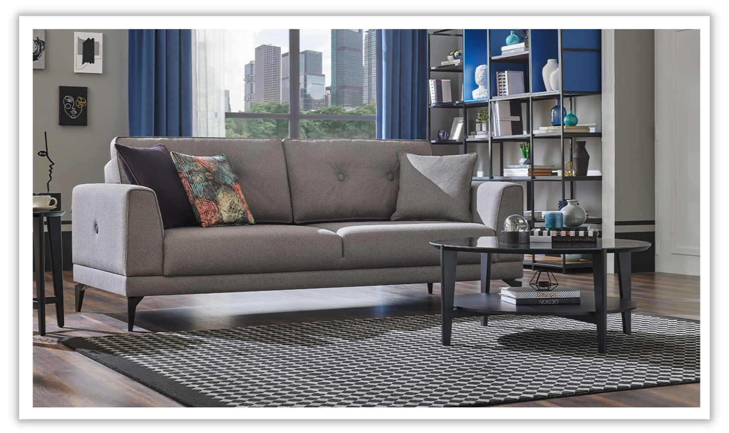Buy Enza Home Cordell 3-Seater SofaBed by Jennifer Furniture
