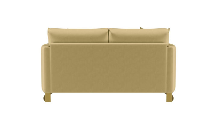Coaster Corliss Fabric Curved Track Arm Accent Loveseat-Jenniferfurniture