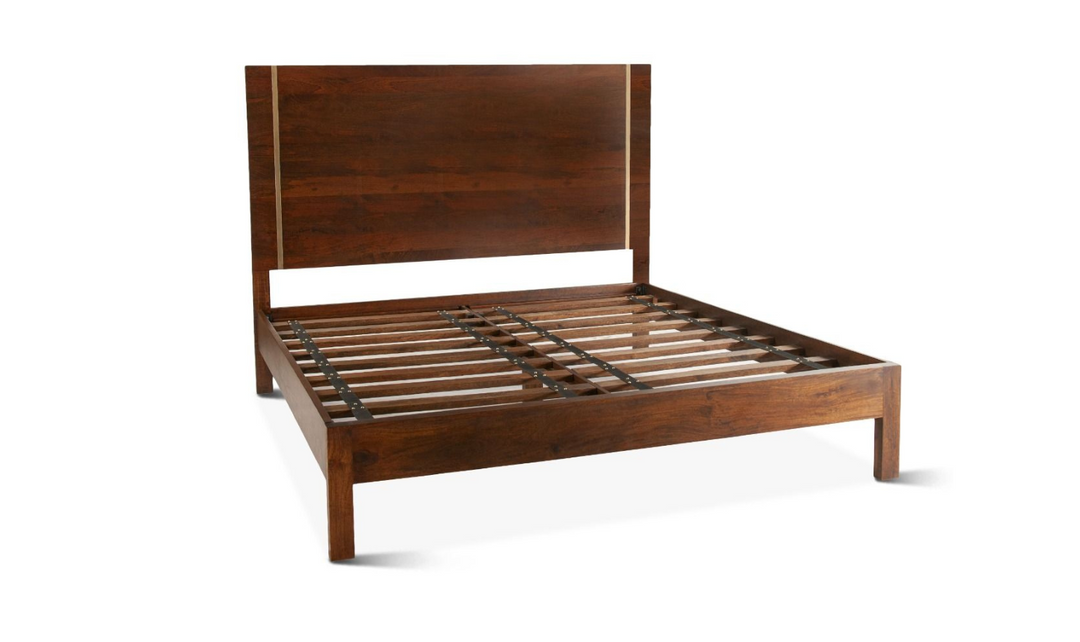 Cosmopolitan King/Queen Bed in Honey Brown-Jennifer Furniture