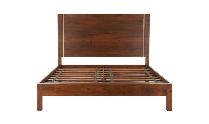 Cosmopolitan King/Queen Bed in Honey Brown-Jennifer Furniture