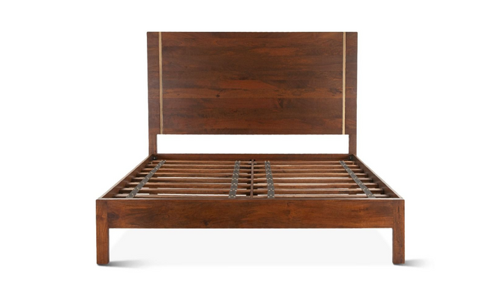 Cosmopolitan King/Queen Bed in Honey Brown-Jennifer Furniture