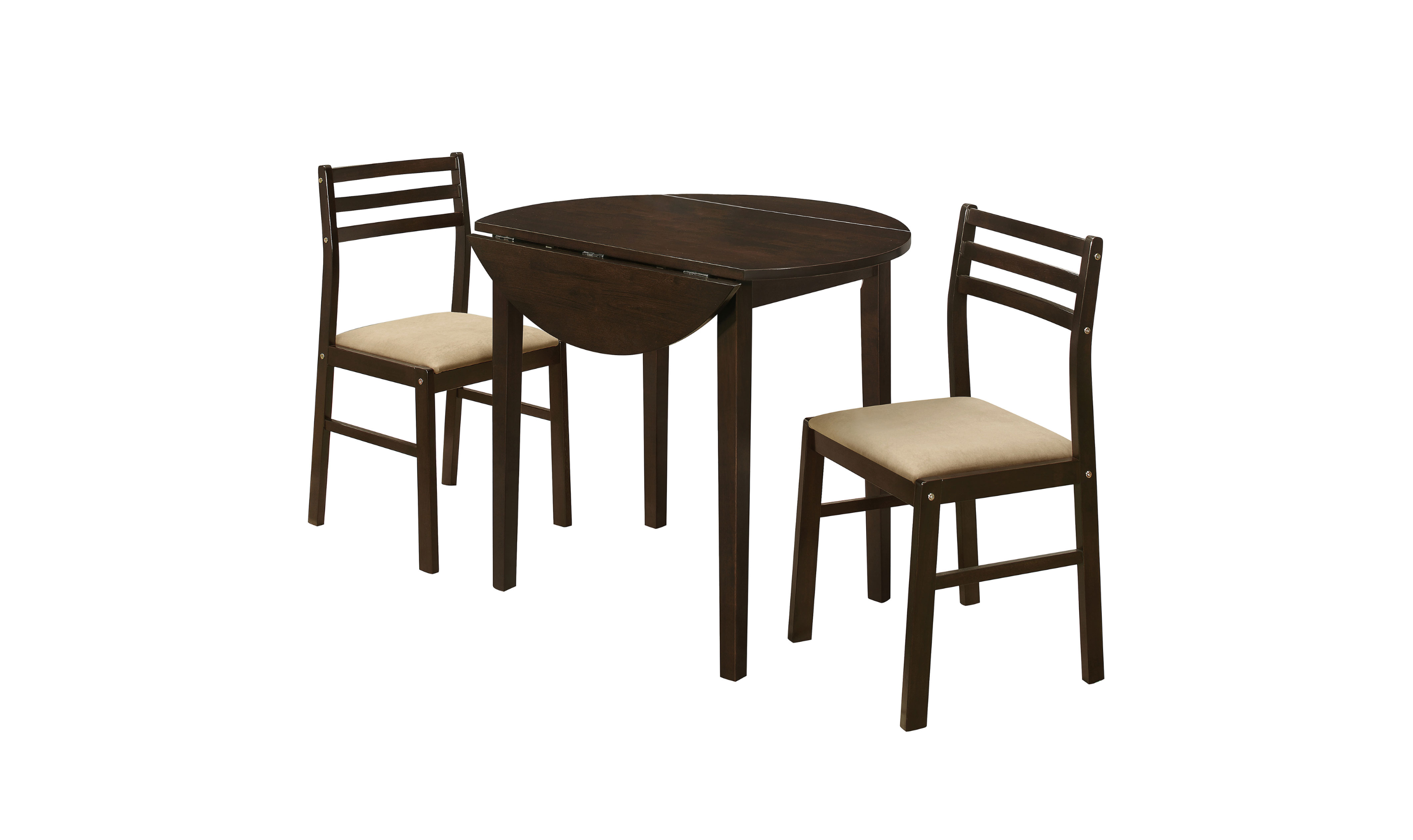 Counter Height Table And Chair Set 3 Pc - Jennifer Furniture
