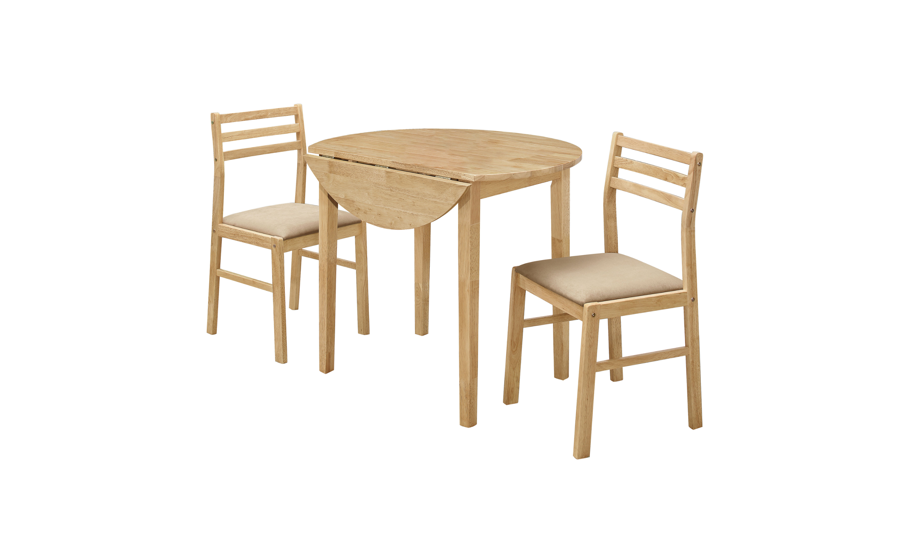 Counter Height Table And Chair Set 3 Pc - Jennifer Furniture