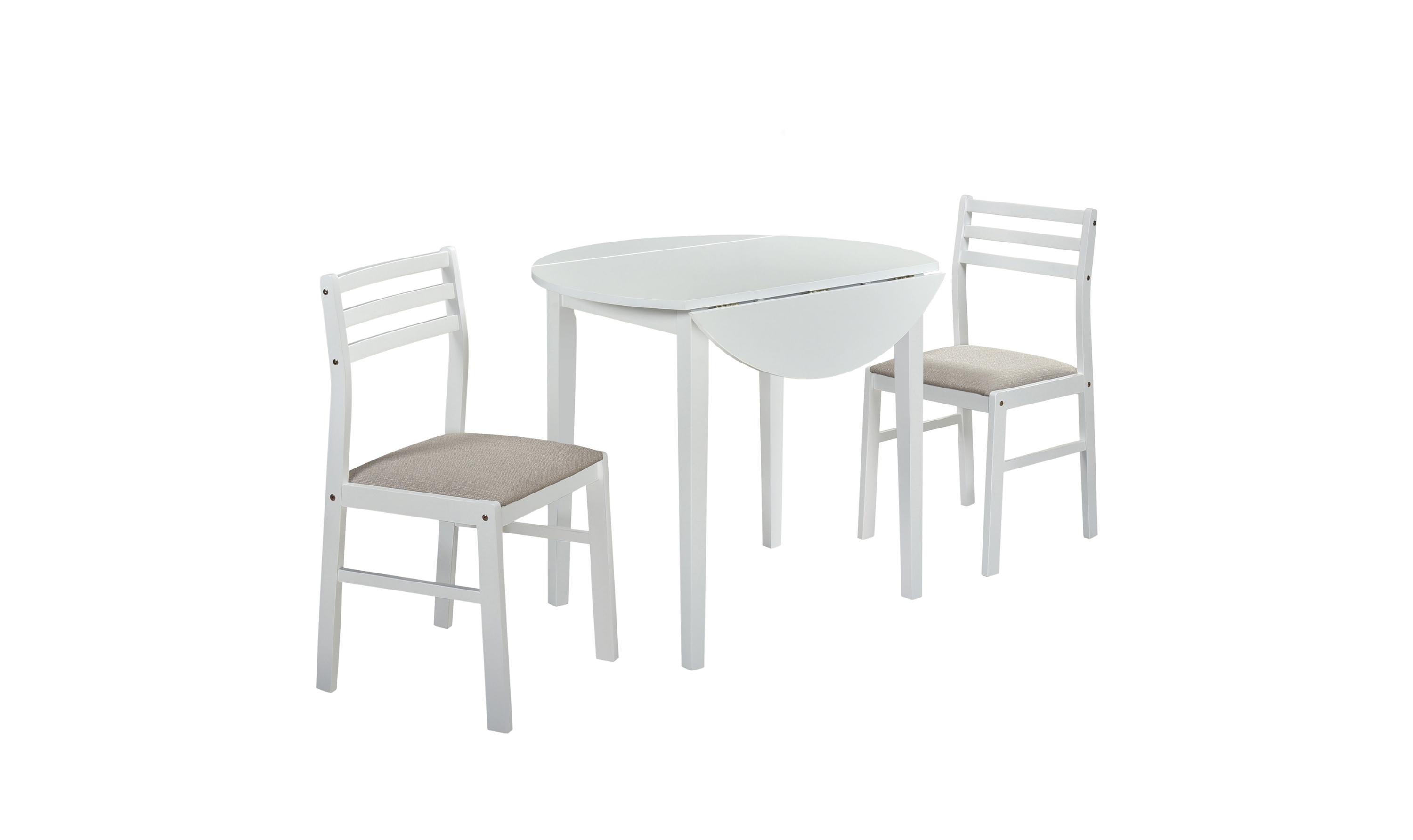 Counter Height Table And Chair Set 3 Pc - Jennifer Furniture