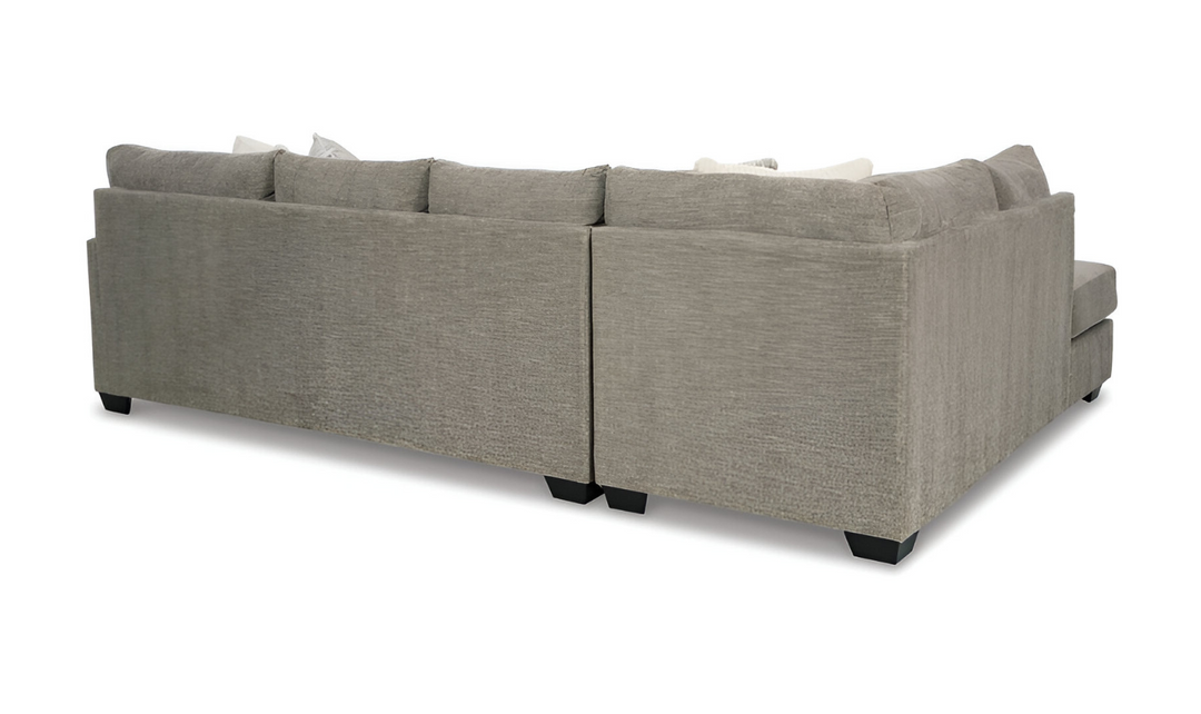 Creswell 2-Piece Polyester Sectional with Chaise