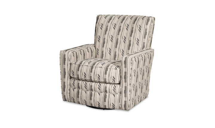 Klaussner Crosswell Fabric Swivel Glider Chair- Jennifer Furniture