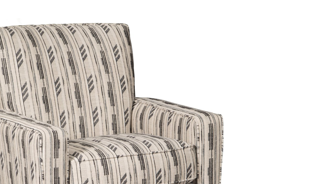 Klaussner Crosswell Fabric Swivel Glider Chair- Jennifer Furniture