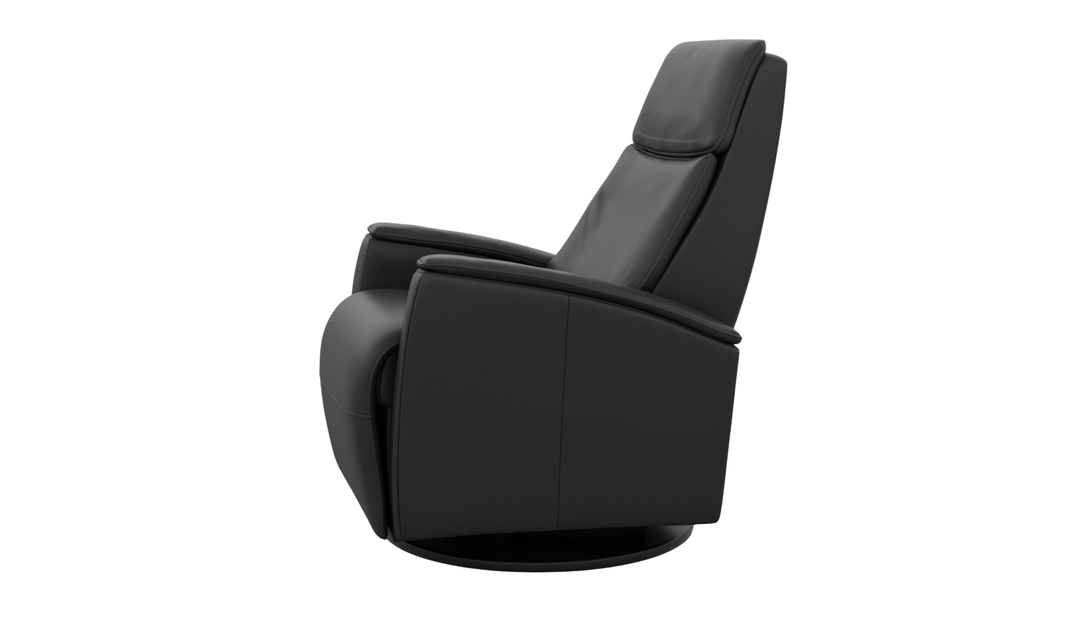Fjords Crown Leather Recliner Chair with Comfort Swing Base