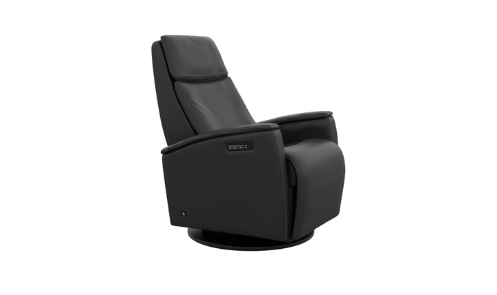Fjords Crown Leather Recliner Chair with Comfort Swing Base