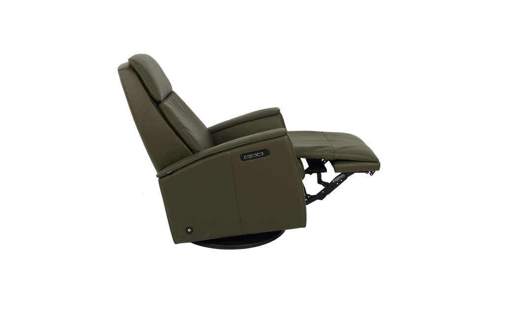 Fjords Crown Leather Recliner Chair with Comfort Swing Base