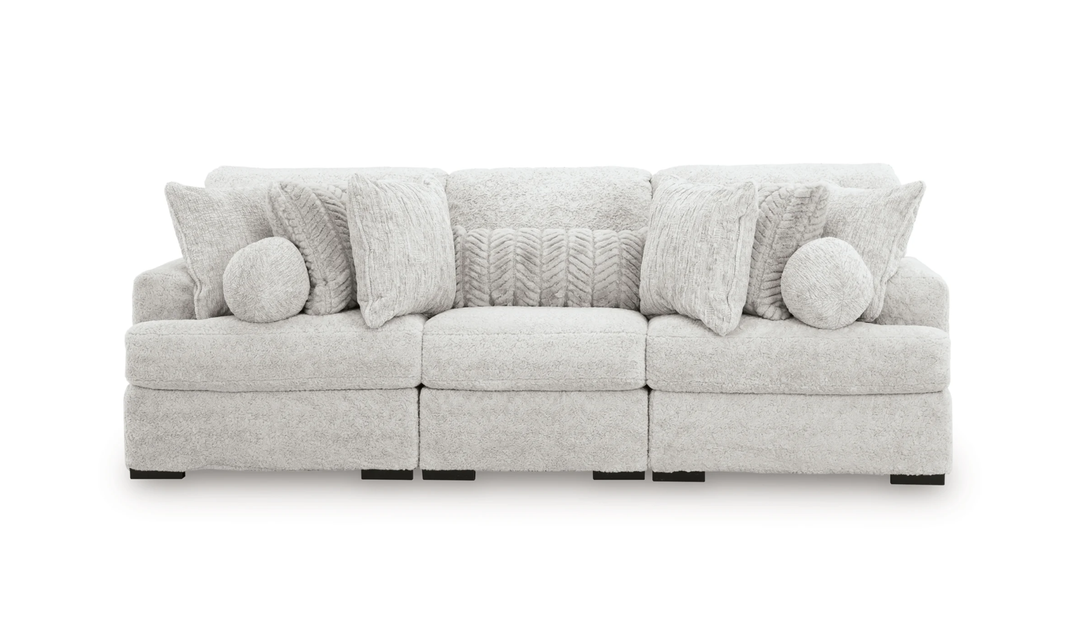 Modern Heritage Cuddle Plush 3-Piece Sofa
