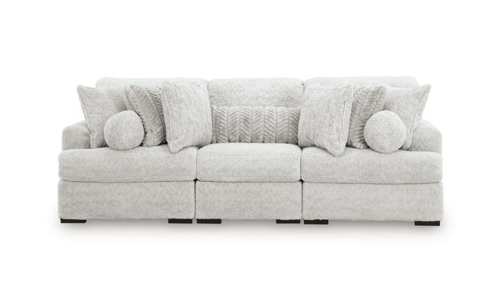 Modern Heritage Cuddle Plush 3-Piece Sofa